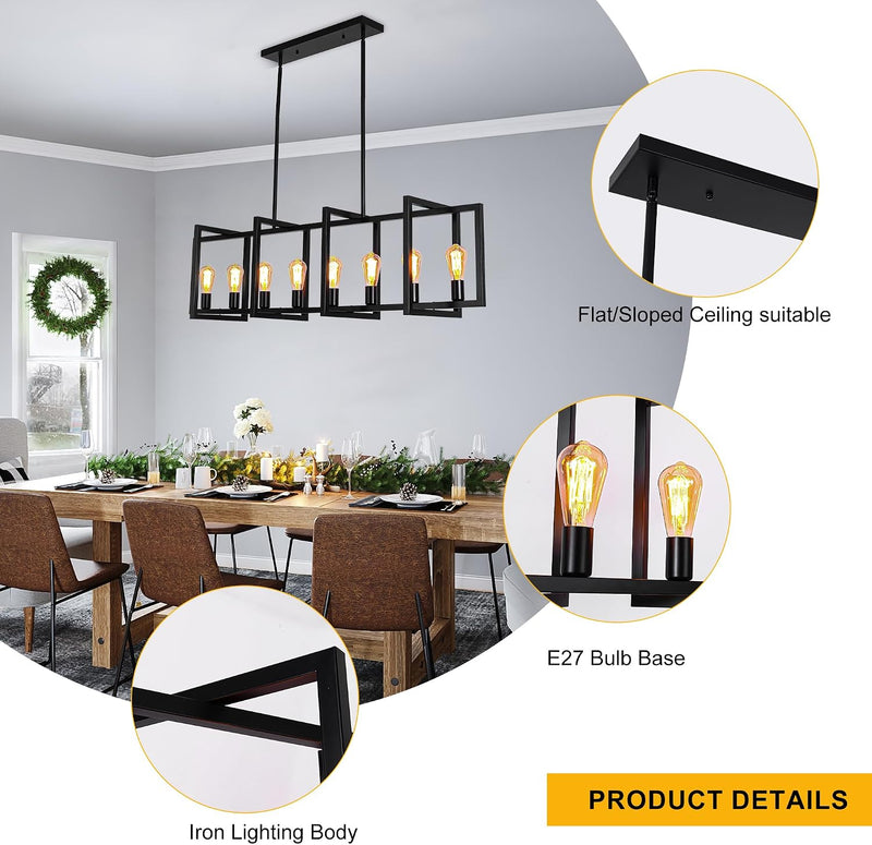 Modern Ceiling Light Pendant Hanging 4 Lights