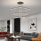 Modern Ceiling Pendant Light 3 Layer Square LED