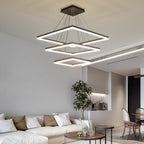 Modern Ceiling Pendant Light 3 Layer Square LED