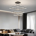 Modern Ceiling Pendant Light 3 Layer Square LED