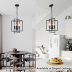 Modern Chandelier 4-Light Farmhouse Rustic Chandeliers