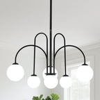 Modern Chandelier Ceiling Lights Living Room 6 Pendant
