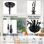 Modern Chandelier Ceiling Lights Living Room 6 Pendant