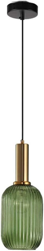 Modern Chandelier Copper Pendant Socket with Amber Glass