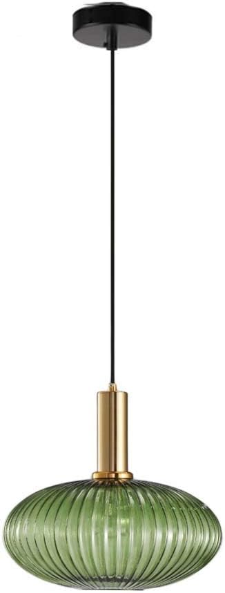 Modern Chandelier Copper Pendant Socket with Amber Glass