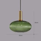Modern Chandelier Copper Pendant Socket with Amber Glass