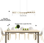 Modern Chandeliers Ceiling Light LED 7 Lights Dimmable