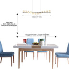 Modern Chandeliers Ceiling Light LED 7 Lights Dimmable