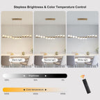 Modern Chandeliers Ceiling Light LED 7 Lights Dimmable