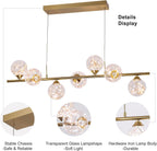 Modern Chandeliers Ceiling Light LED 7 Lights Dimmable