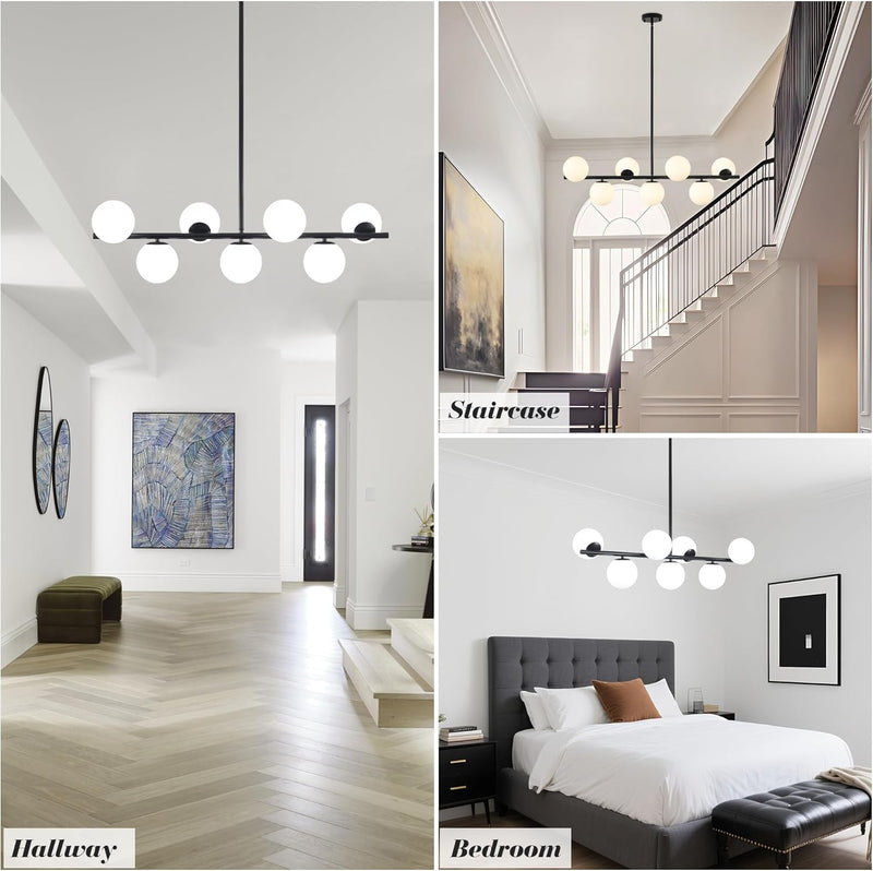 Modern Chandelier 7 Lights Pendant Ceiling Living Room