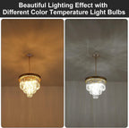 Modern Contemporary K9 Crystal Chandelier Pendant Light 3-Tier
