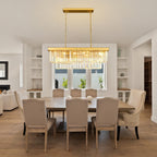 Modern Contemporary K9 Crystal Chandelier Pendant Light 3-Tier
