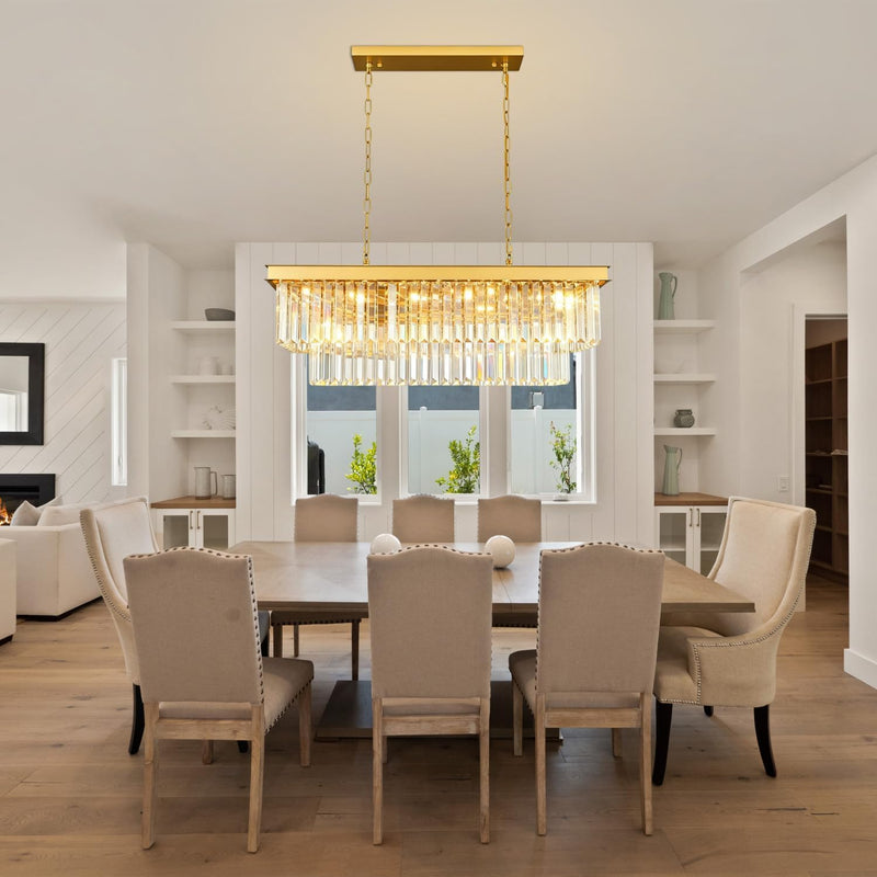 Modern Contemporary K9 Crystal Chandelier Pendant Light 3-Tier