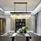 Modern Contemporary K9 Crystal Chandelier Pendant Light 3-Tier