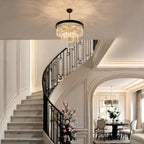 Modern Contemporary K9 Crystal Chandelier Pendant Light 3-Tier