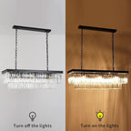 Modern Contemporary K9 Crystal Chandelier Pendant Light 3-Tier
