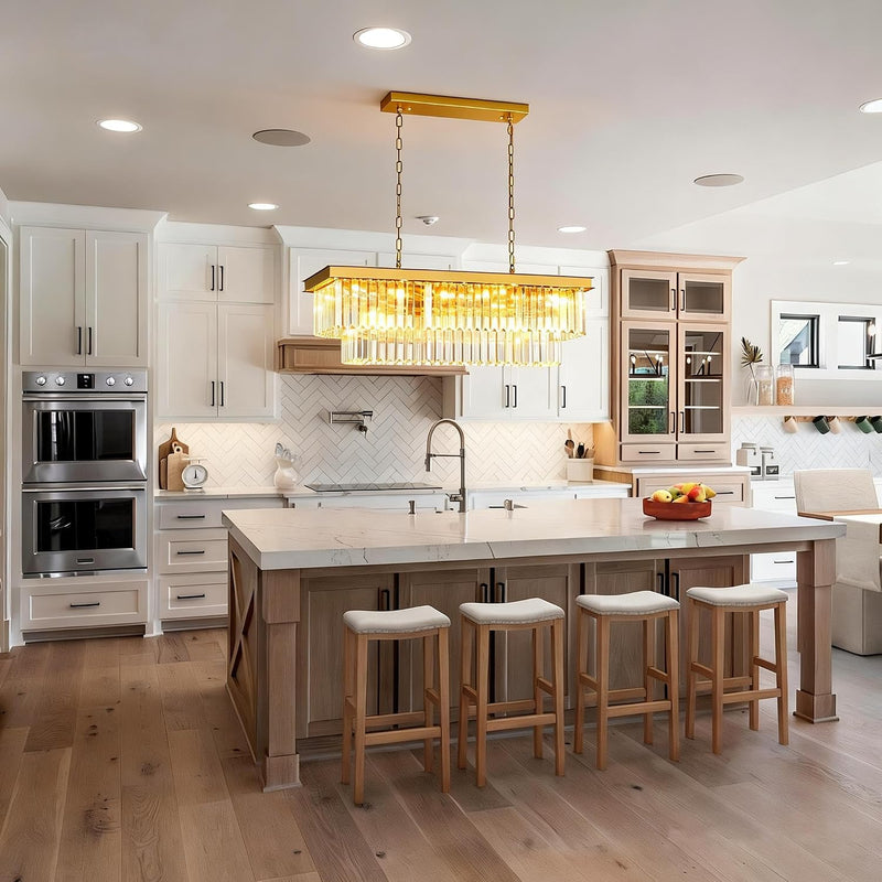 Modern Contemporary K9 Crystal Chandelier Pendant Light 3-Tier