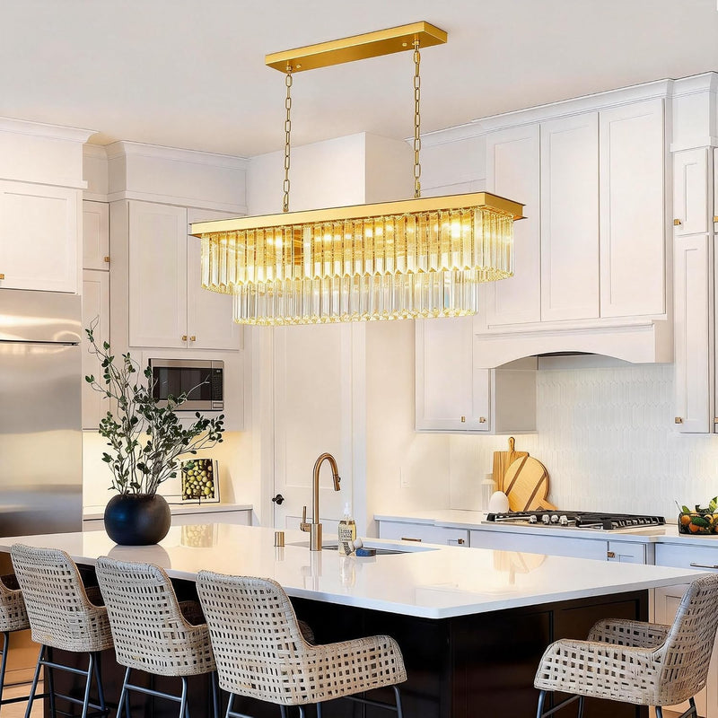 Modern Contemporary K9 Crystal Chandelier Pendant Light 3-Tier