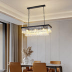 Modern Contemporary K9 Crystal Chandelier Pendant Light 3-Tier