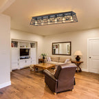 Modern Crystal Ceiling Light 6 Chandelier Lights Fixture