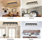 Modern Crystal Ceiling Light 6 Chandelier Lights Fixture