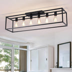 Modern Crystal Ceiling Light 6 Chandelier Lights Fixture