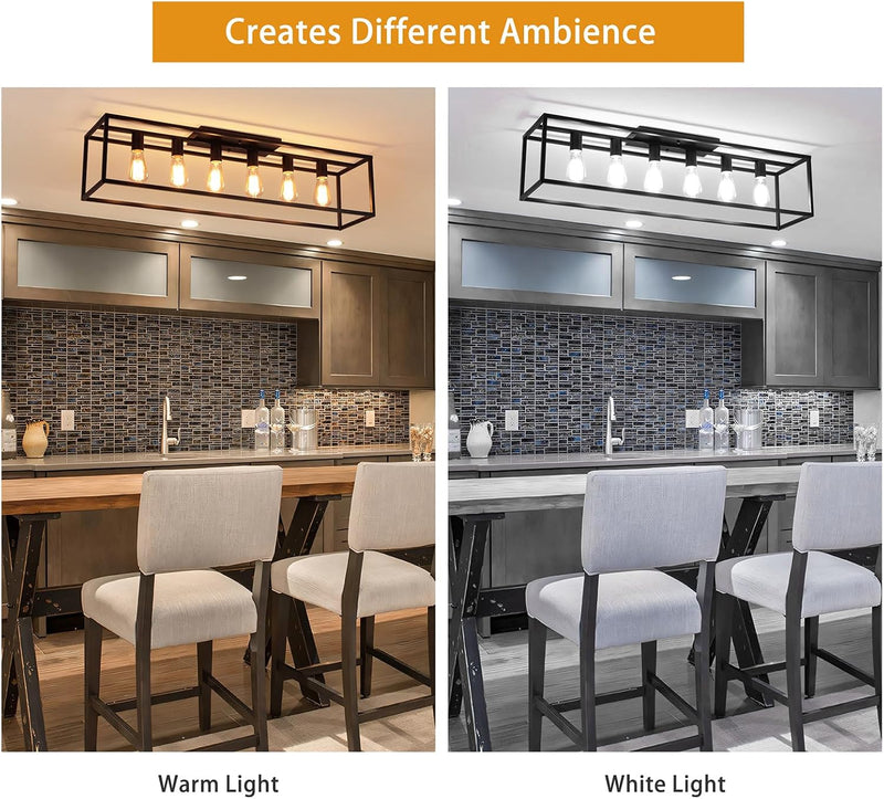 Modern Crystal Ceiling Light 6 Chandelier Lights Fixture