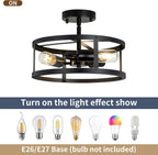 Modern Crystal Ceiling Pendant Light 6 Lights K9