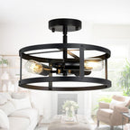 Modern Crystal Ceiling Pendant Light 6 Lights K9
