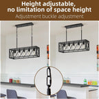 Modern Crystal Ceiling Pendant Light 6 Lights K9