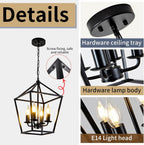 Modern Crystal Ceiling Pendant Light 6 Lights K9