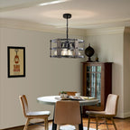 Modern Crystal Ceiling Pendant Light 6 Lights K9