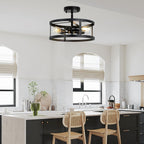 Modern Crystal Ceiling Pendant Light 6 Lights K9