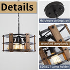 Modern Crystal Ceiling Pendant Light 6 Lights K9