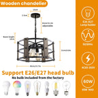 Modern Crystal Ceiling Pendant Light 6 Lights K9