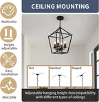 Modern Crystal Ceiling Pendant Light 6 Lights K9