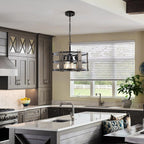 Modern Crystal Ceiling Pendant Light 6 Lights K9