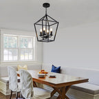 Modern Crystal Ceiling Pendant Light 6 Lights K9
