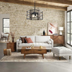 Modern Crystal Ceiling Pendant Light 6 Lights K9
