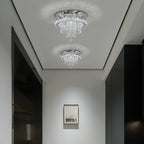 Modern Chrome Crystal Kitchen Ceiling Light 30CM LED