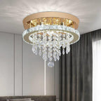 Modern Chrome Crystal Kitchen Ceiling Light 30CM LED