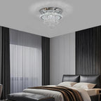 Modern Chrome Crystal Kitchen Ceiling Light 30CM LED