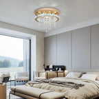 Modern Chrome Crystal Kitchen Ceiling Light 30CM LED