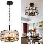 Modern Crystal Chandelier Ceiling Lights Pendant Light Shade