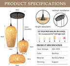 Modern Crystal Chandelier Ceiling Lights Pendant Light Shade