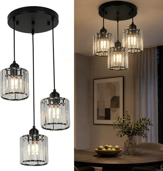 Modern Crystal Chandelier Ceiling Lights Pendant Light Shade