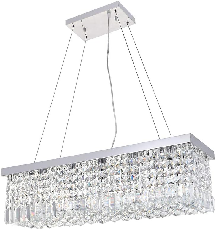 Modern Crystal Chandelier Lights Luxury Clear K9 Droplet
