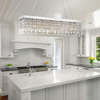 Modern Crystal Chandelier Lights Luxury Clear K9 Droplet