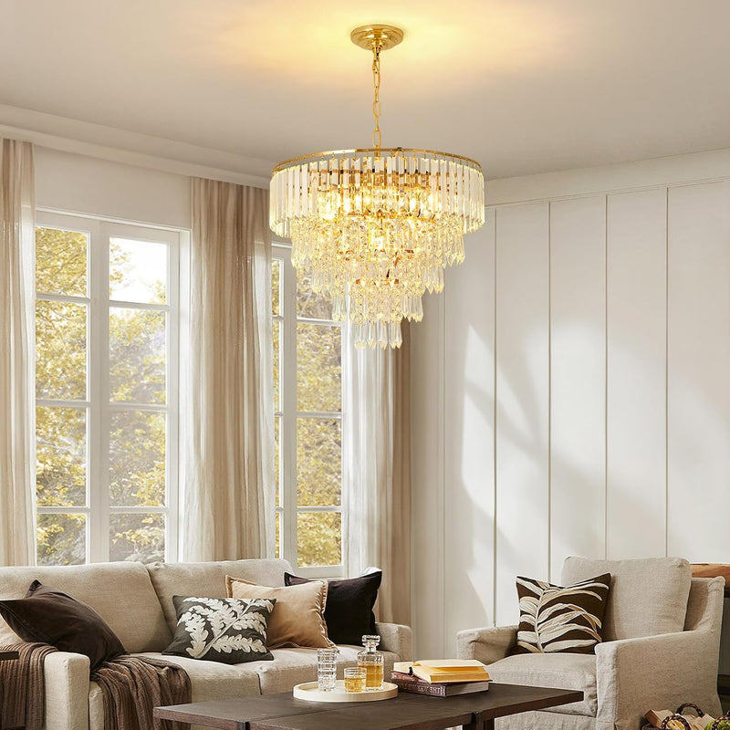 Modern Crystal Chandelier φ Pendant Light Contemporary